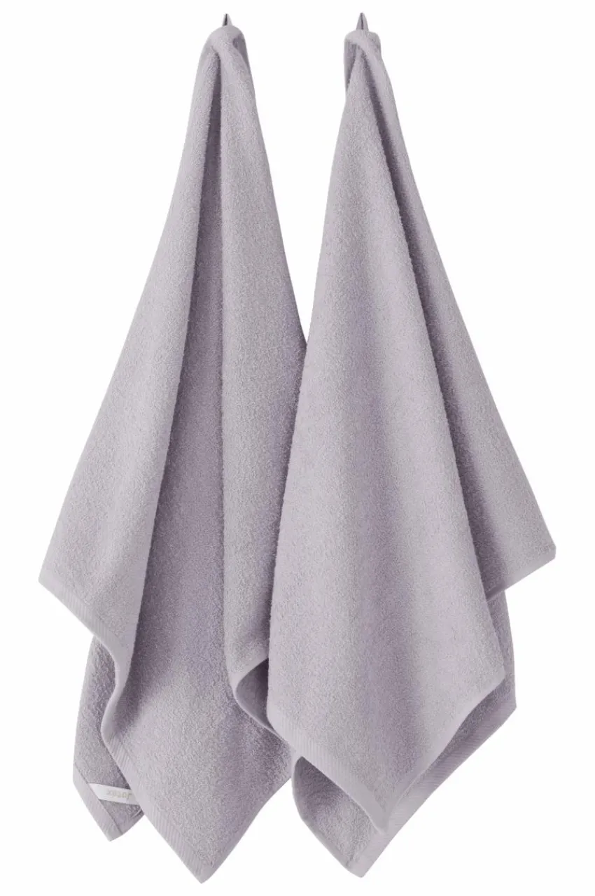 Badlakan|Jotex AMELIE Badhandduk 2-pack Blek lavendel