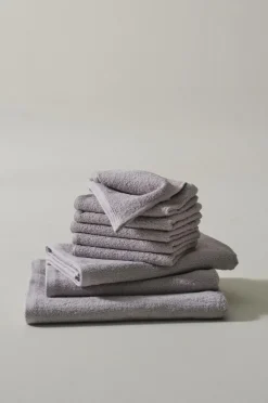 Handduksset|Handdukar|Jotex AMELIE Frottéset 9-pack Blek lavendel