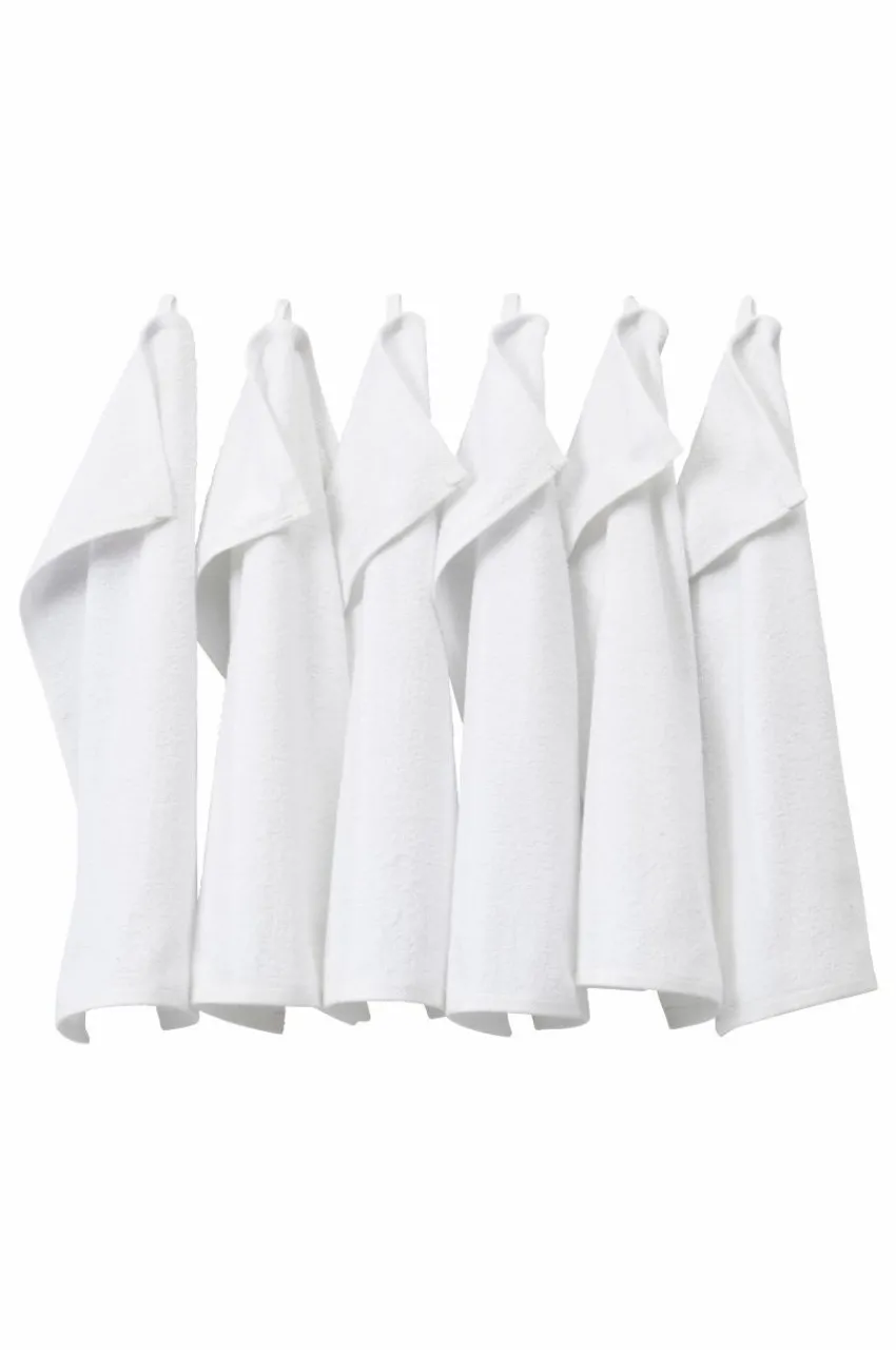 Handduksset|Handdukar|Jotex AMELIE Handduk 6-pack Vit
