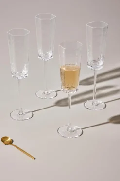 Juldukning|Glas|Jotex AMORY Champagneglas 4-pack Transparent