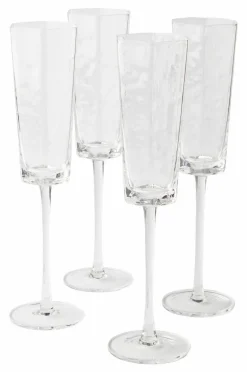 Juldukning|Glas|Jotex AMORY Champagneglas 4-pack Transparent
