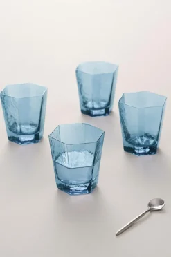 Glas|Jotex AMORY Låga Glas 4-pack Blå