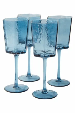 Glas|Jotex AMORY Vinglas 4-pack Blå