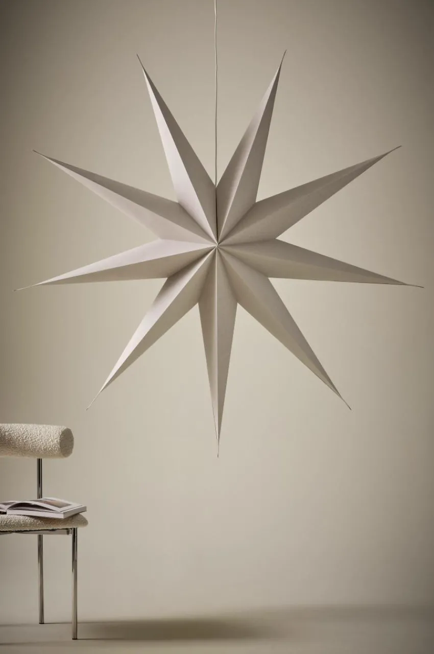 Julbelysning|Jotex ANDROMEDA Julstjärna ø 150 Cm Beige