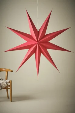 Julbelysning|Jotex ANDROMEDA Julstjärna ø 150 Cm Röd