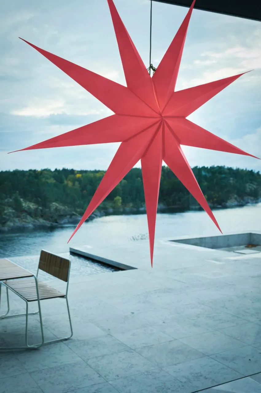 Julbelysning|Jotex ANDROMEDA Julstjärna ø 150 Cm Röd