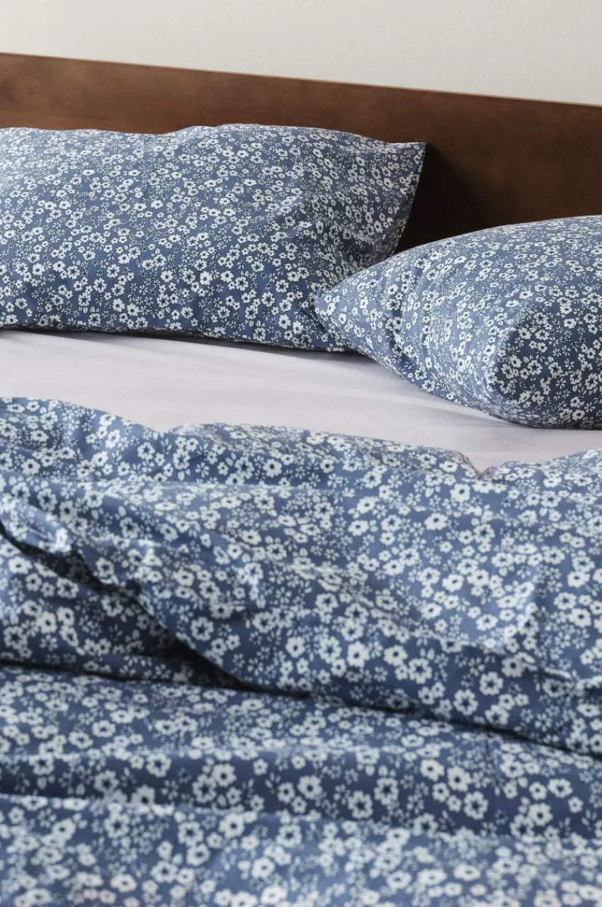 Påslakanset|Jotex ANEMONE Påslakanset Dubbelsäng Blå