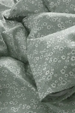 Påslakanset|Jotex ANEMONE Påslakanset Dubbelsäng Grön