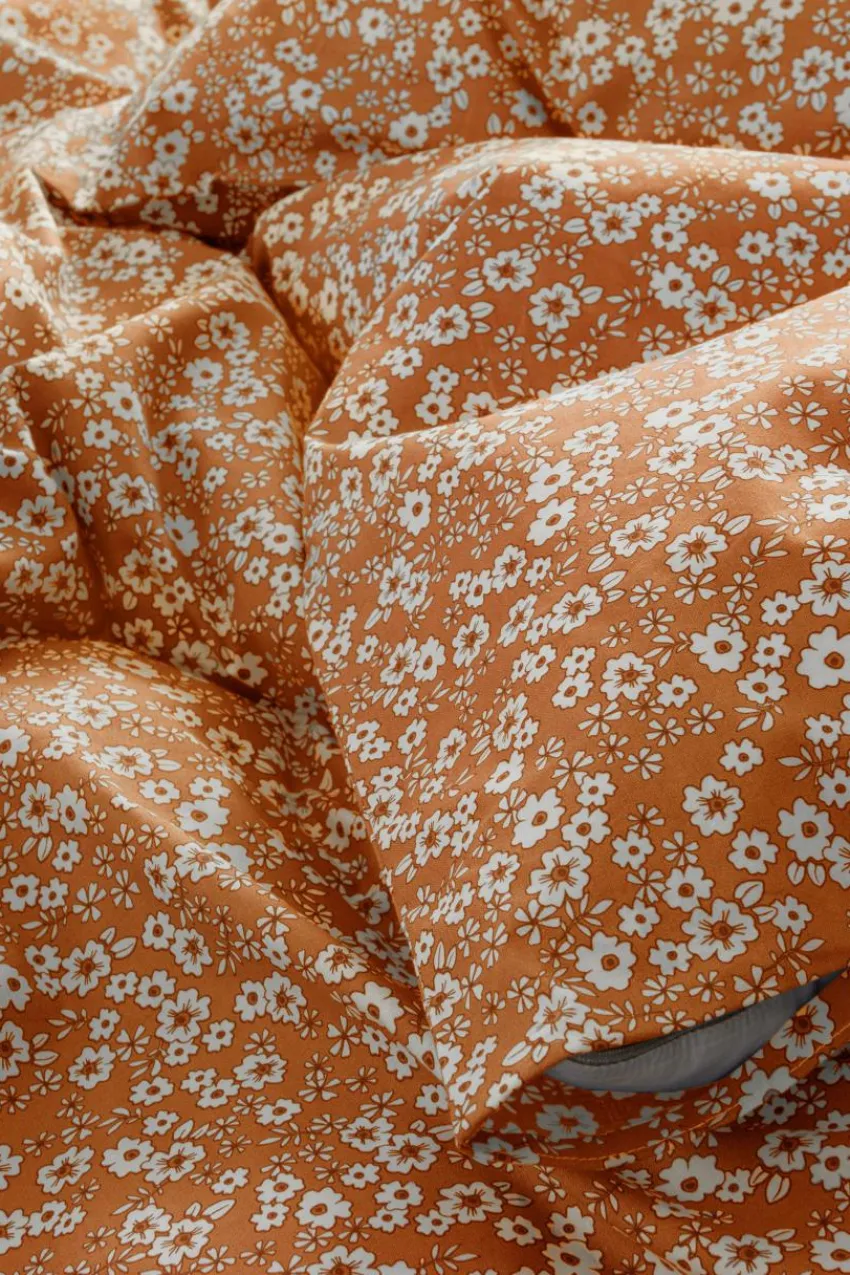 Påslakanset|Jotex ANEMONE Påslakanset Dubbelsäng Rost