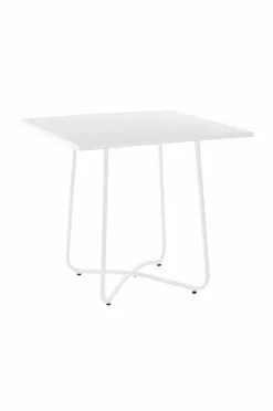 Utebord|Utemöbler|Jotex ANTIBES Bord 74x74 Cm Vit