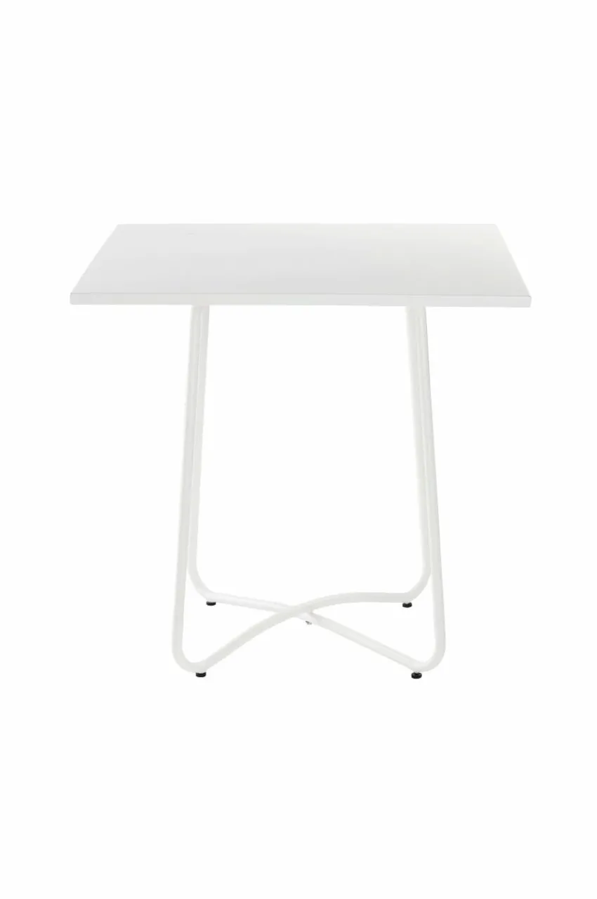 Utebord|Utemöbler|Jotex ANTIBES Bord 74x74 Cm Vit