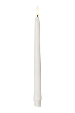 Ljus|Jotex Antikt Ljus Flamme Shine 2-p, Utomhus Vit