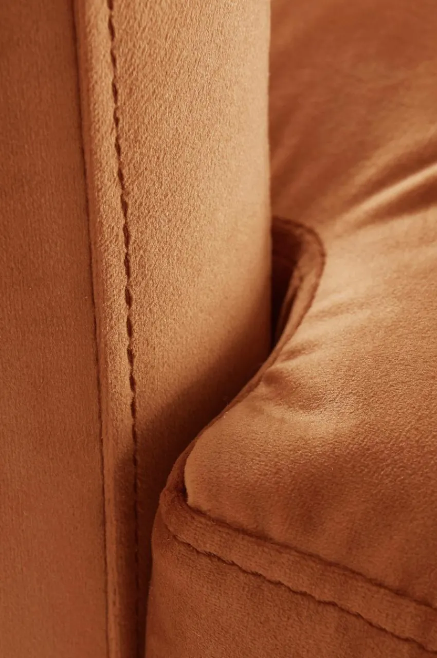 Soffor|Jotex ANTWERPEN Soffa 3-sits Rostorange