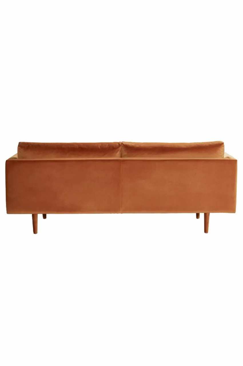 Soffor|Jotex ANTWERPEN Soffa 3-sits Rostorange