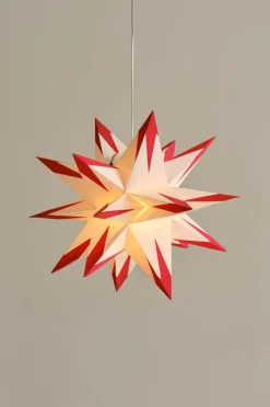 Julbelysning|Jotex APEX Julstjärna ø 60 Cm Vit/röd