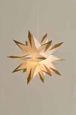 Julbelysning|Jotex APEX Julstjärna ø 60 Cm Vit/brun