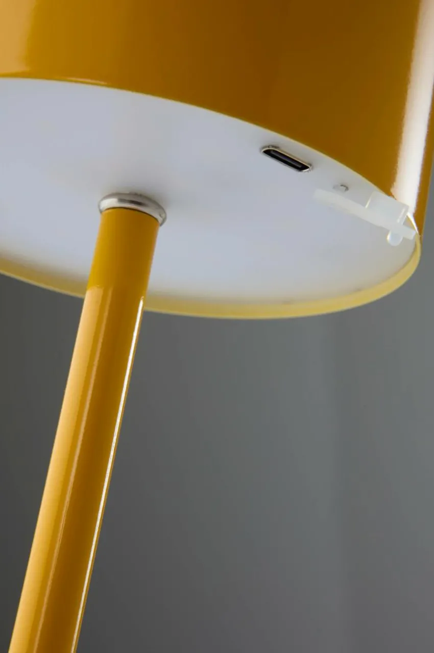 Bordslampor|Jotex ARA Bordslampa LED Portabel Gul