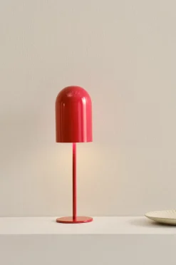 Bordslampor|Jotex ARA Bordslampa LED Portabel Röd