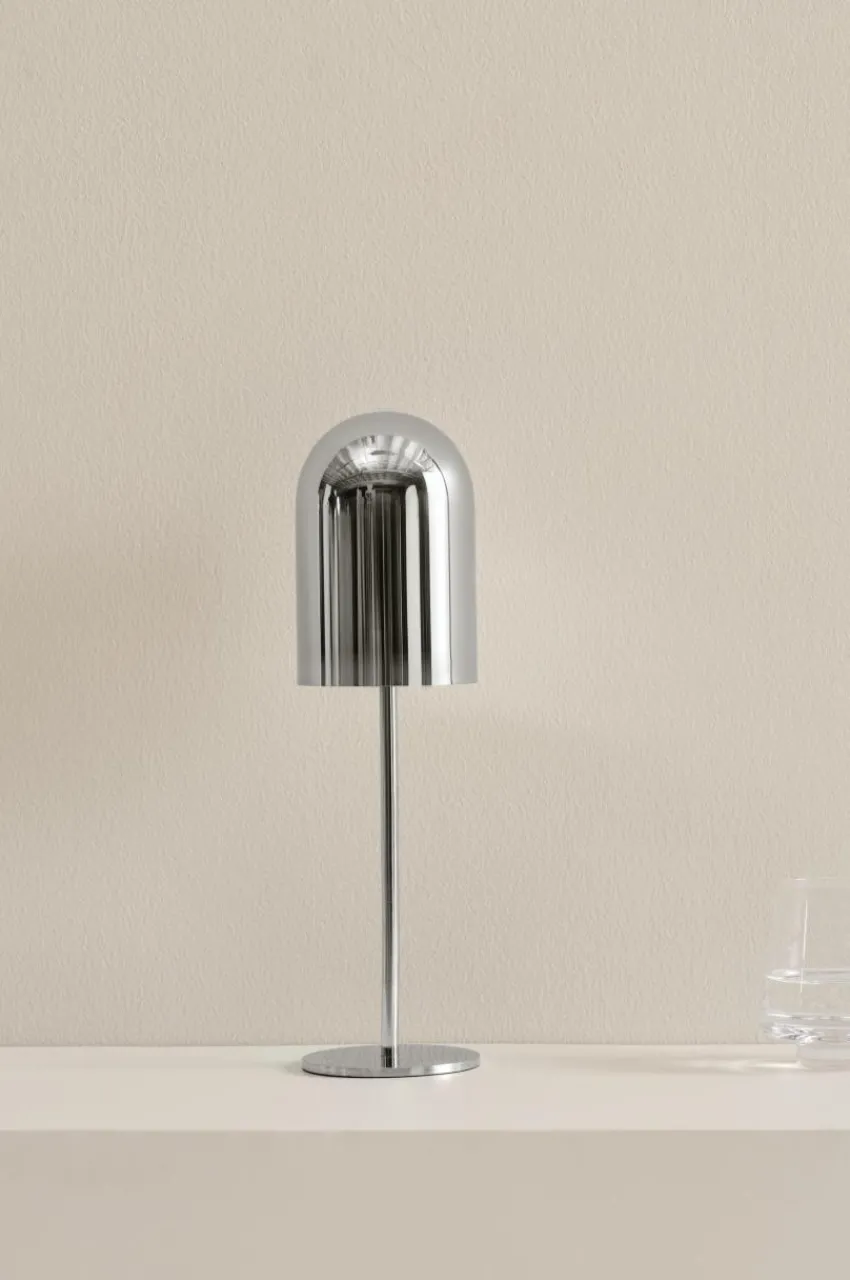 Bordslampor|Jotex ARA Bordslampa LED Portabel Krom