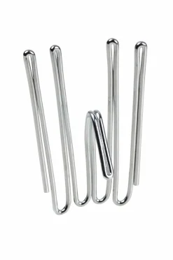 Gardintillbehör|Jotex ARCHER 10-pack 4-fingerkrok - Låg Nickel