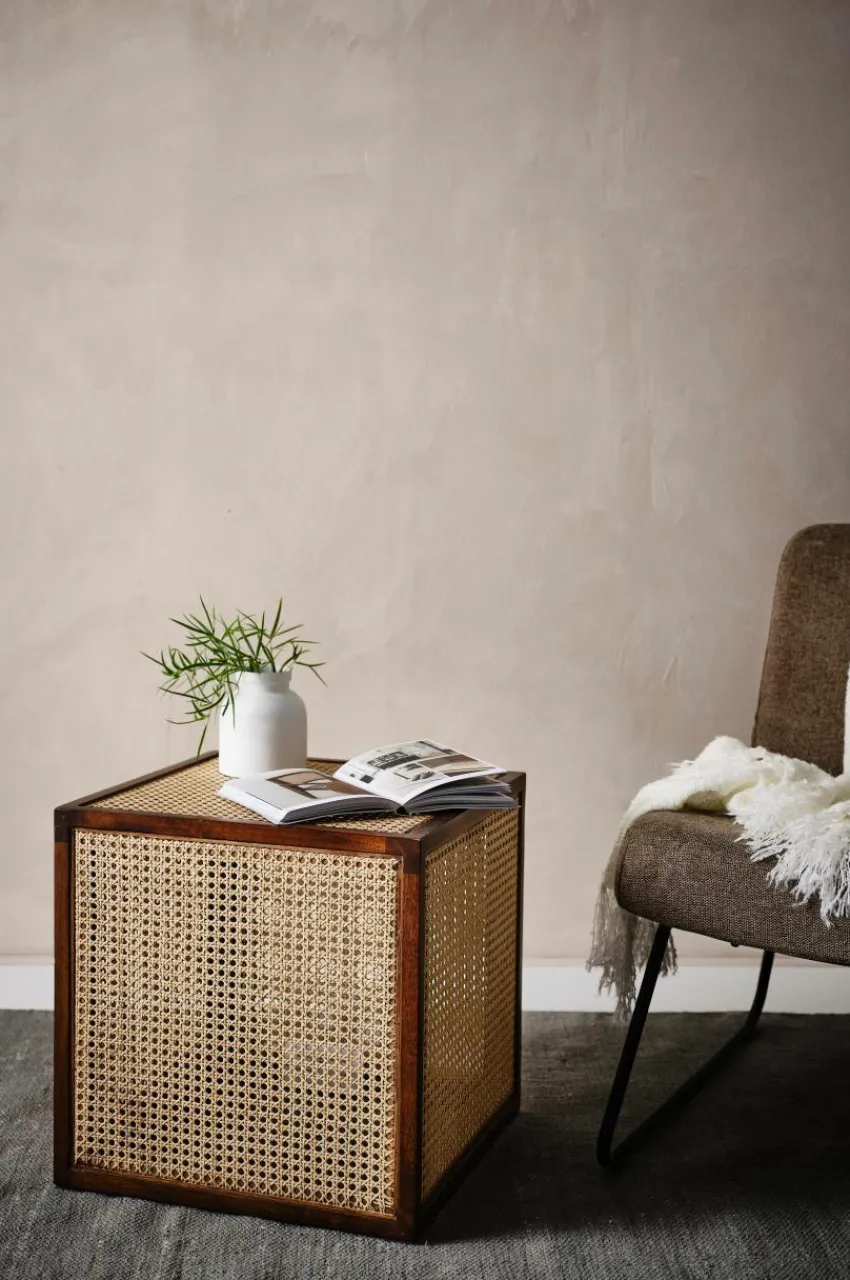 Bord|Jotex AREZZO Sidobord 45x45 Cm Brun