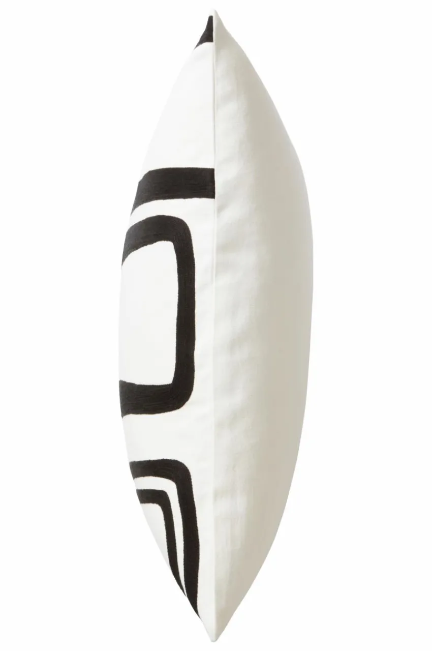 Prydnadskuddar & Fodral|Jotex ARIA Kuddfodral 50x50 Cm Naturvit /svart