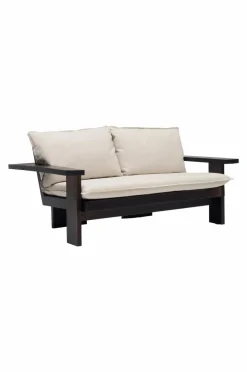 Utesoffor & Utebänkar|Utemöbler|Jotex ASPVIK 03 Utesoffa 2-sits Mörkbrun
