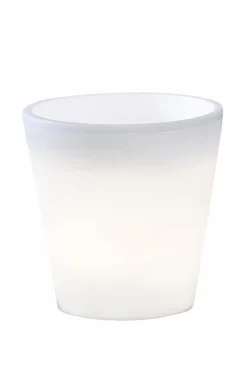Utebelysning|Utebelysning|Jotex ASSISI LED Kruka Utomhus Vit