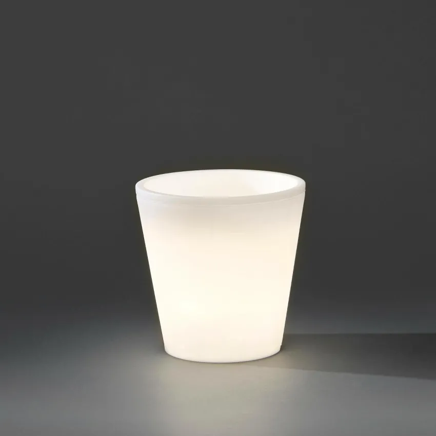 Utebelysning|Utebelysning|Jotex ASSISI LED Kruka Utomhus Vit