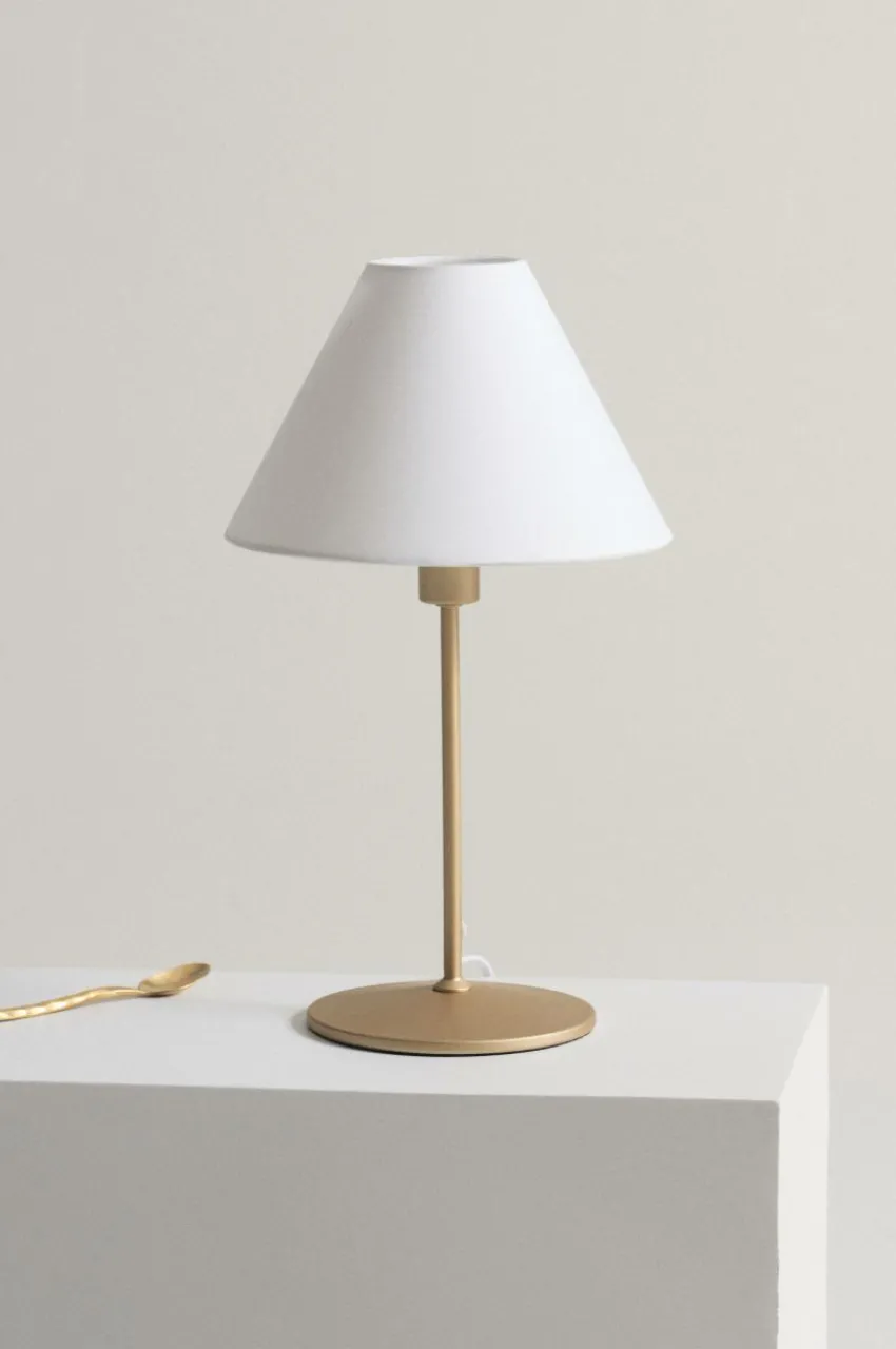 Bordslampor|Jotex ASTA Bordslampa Guld/vit