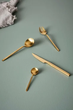 Bestick|Jotex ASTERA Bestickset 16 Delar Matt guld