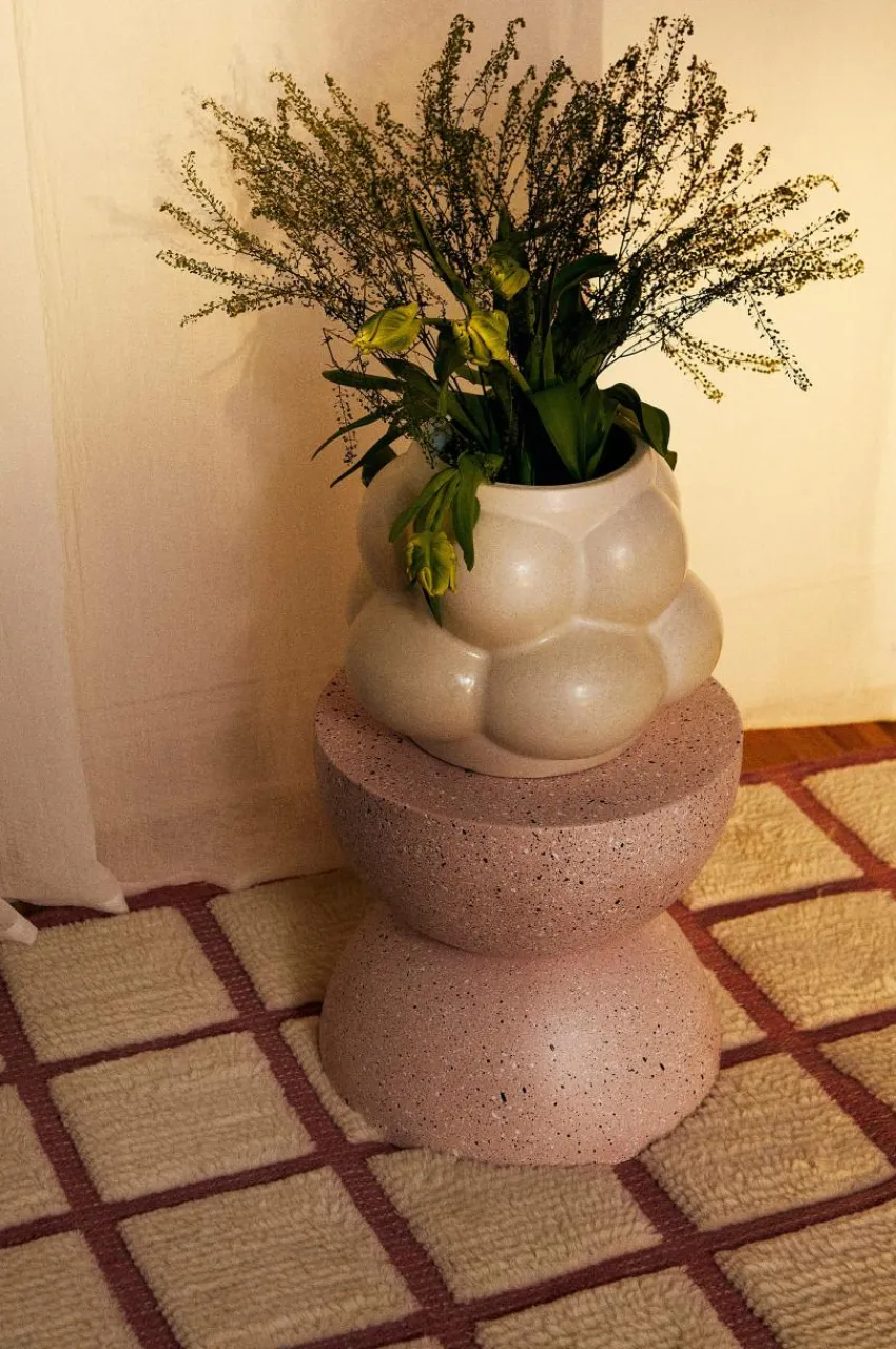 Vaser|Krukor|Jotex ASTI Vas/kruka - Höjd 25 Cm Naturvit