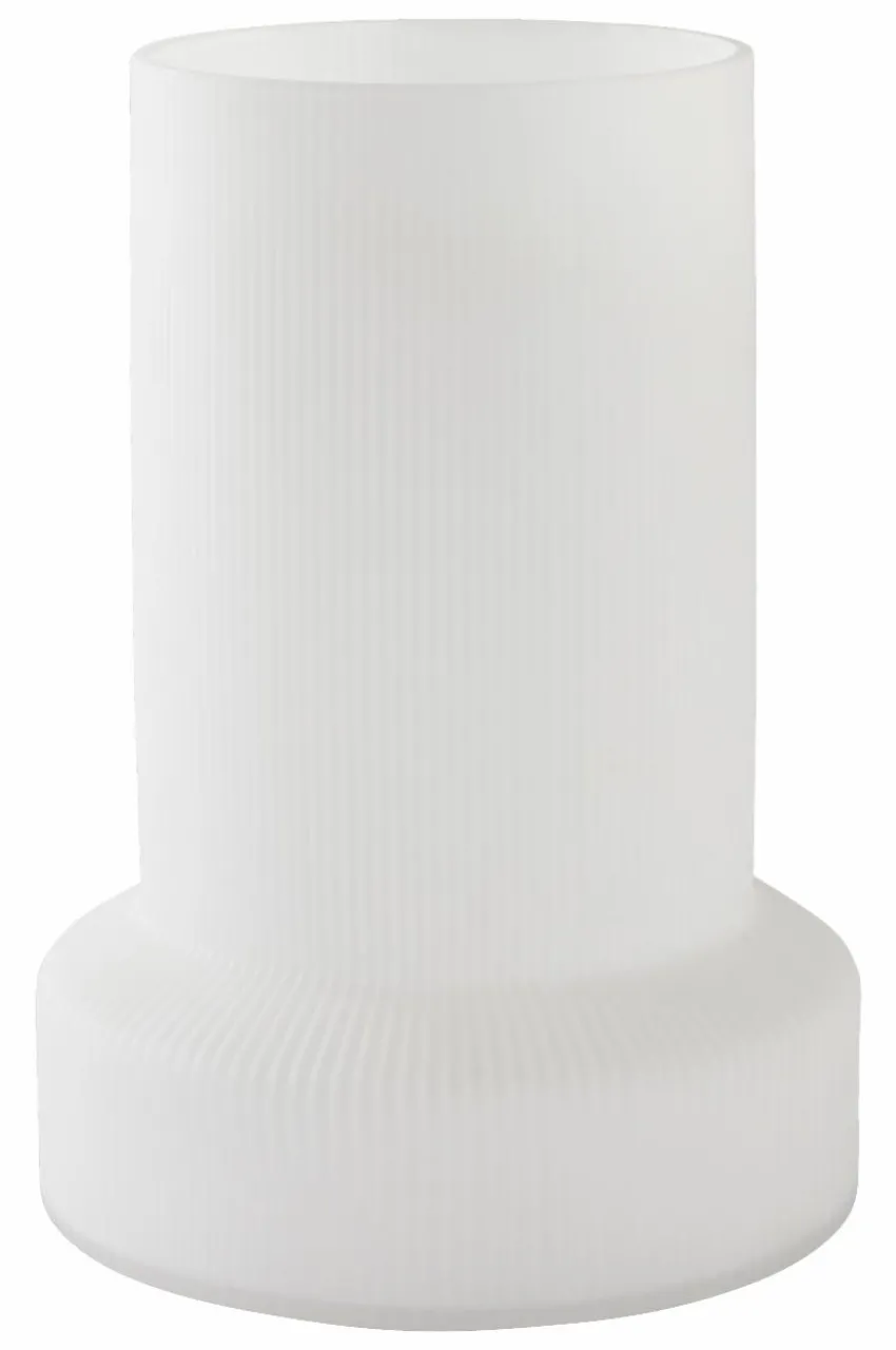 Vaser|Jotex ATTICUS SANDBLAST Glasvas - Höjd 28,5 Cm Vit