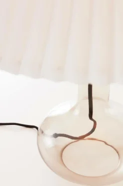 Bordslampor|Jotex AUDREY Bordslampa Vit/rökfärgad