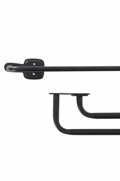 Gardinstänger|Jotex AURI Gardinstång Dubbel 110-186 Cm Matt svart