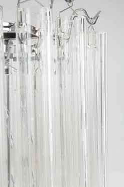 Kristallkronor & Takkronor|Jotex AURO Takkrona Glas/krom