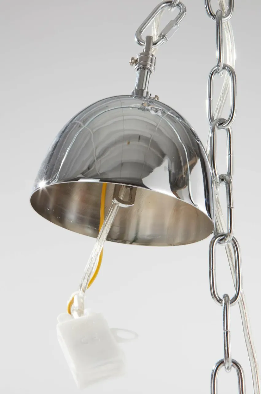 Kristallkronor & Takkronor|Jotex AURO Takkrona Glas/krom