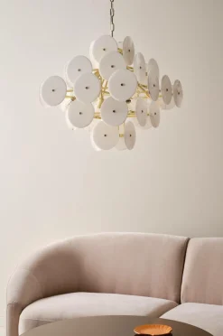 Taklampor|Kristallkronor & Takkronor|Jotex AVARO Taklampa Alabastervit