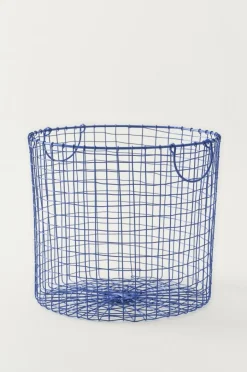Hallmöbler|Förvaring|Jotex AXÅN Trådkorg - ø 40,5 Cm Koboltblå