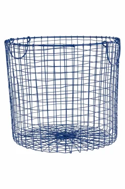 Hallmöbler|Förvaring|Jotex AXÅN Trådkorg - ø 40,5 Cm Koboltblå