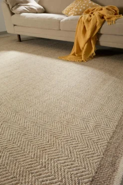 Ullmattor|Jotex BACCATA Ullmatta 200x300 Cm Fiskbensmönstrad