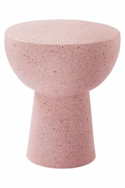 Bord|Jotex BALIS Sidobord ø 35 Cm Rosa terrazzo