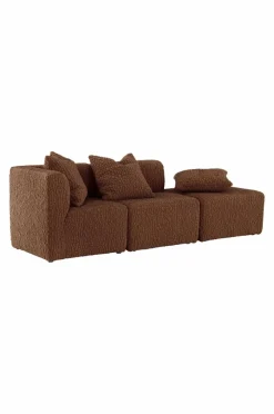 Barnmöbler|Barnmöbler Deal|Jotex BALTIMORE MINI Soffmodul Sittpuff 50x50 Cm Brun