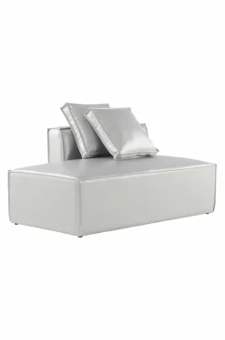 Soffor|Jotex BALTIMORE Soffmodul - Stor Med Rygg Höger + 2 Kuddar Silver