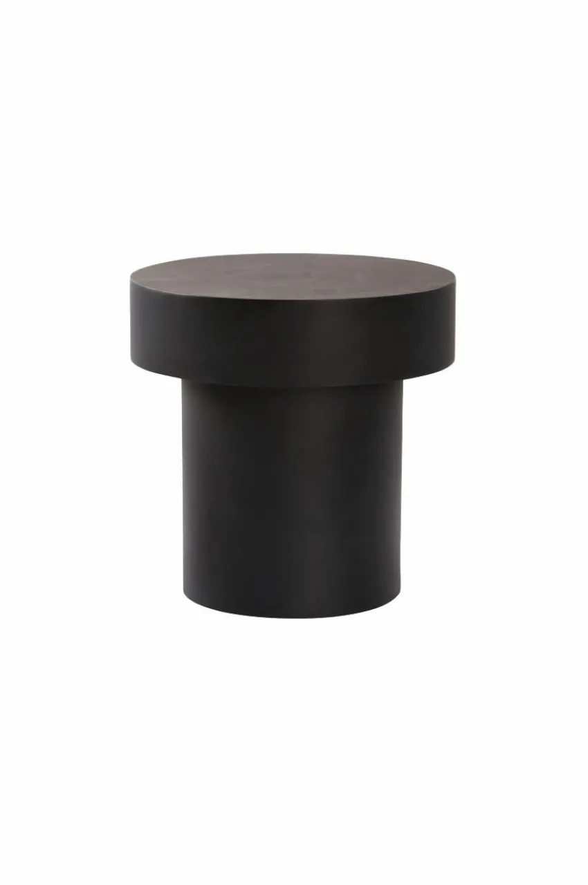 Bord|Jotex BARATTI Sidobord ø 35 Cm - Låg Matt svart