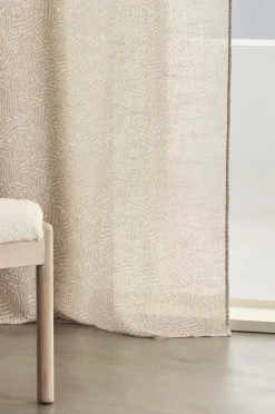 Multifunktionsgardiner|Jotex BARK Multifunktionsgardin 2-pack Beige