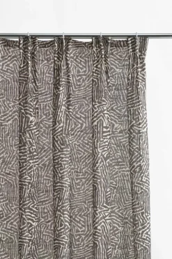 Multifunktionsgardiner|Jotex BARK Multifunktionsgardin 2-pack Svart