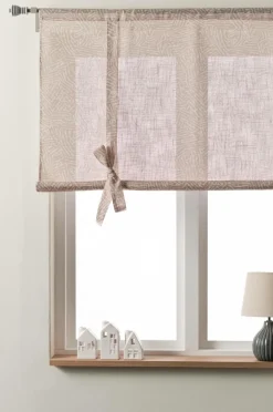 Hissgardiner|Jotex BARK Roll Up-gardin Beige
