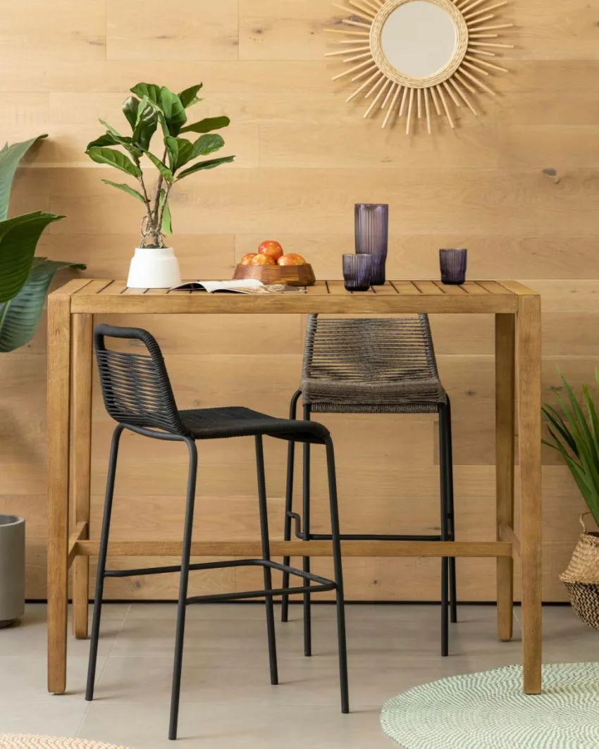 Utestolar & Utepallar|Utemöbler|Jotex Barstol Lambton, 4-pack Svart