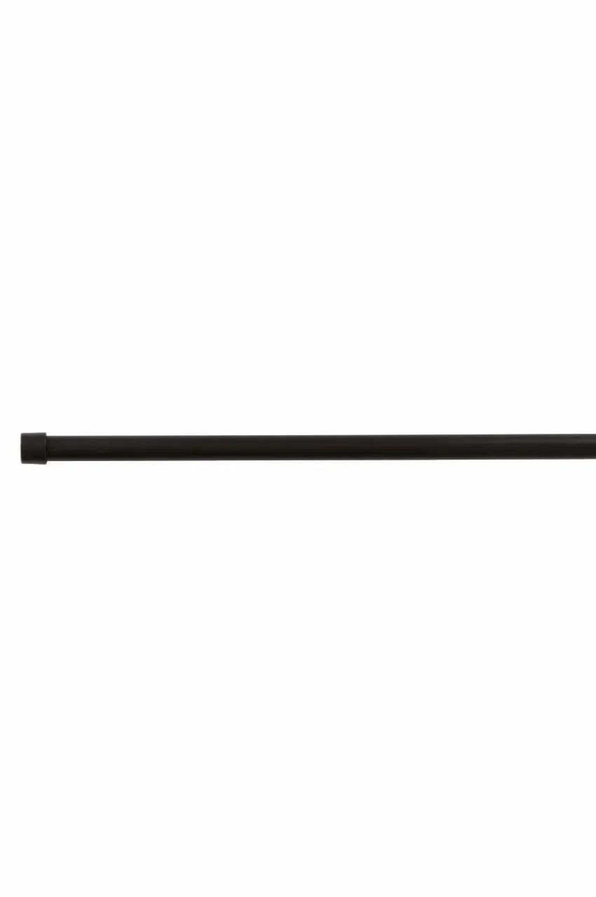 Gardinstänger|Jotex BASIC Gardinstång 134-180 Cm Svart